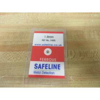 Mettler Toledo TC10180FE Safeline Metal Detection Test Card TC1 1.8MM FE - New No Box