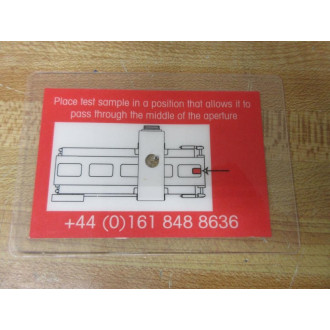 Mettler Toledo TC10180FE Safeline Metal Detection Test Card TC1 1.8MM FE - New No Box