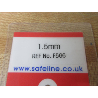 Mettler Toledo TC10150FE Safeline Metal Detection Test Card TC1 1.5MM FE - New No Box