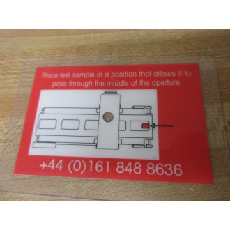 Mettler Toledo TC10150FE Safeline Metal Detection Test Card TC1 1.5MM FE - New No Box