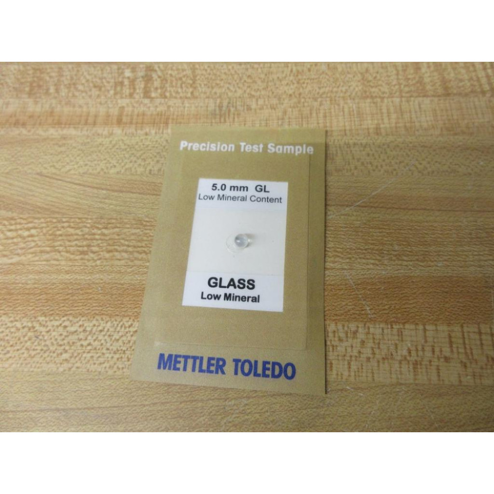 Mettler Toledo TC20500GL Safeline X-Ray Inspection Test Card TC2 5.0MM GL - New No Box