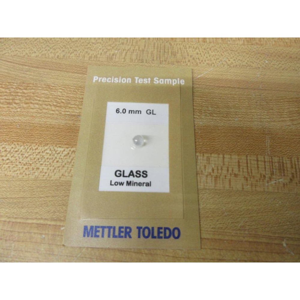 Mettler Toledo TC20600GL Safeline X-Ray Inspection Test Card TC2 6.0MM GL - New No Box