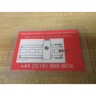 Mettler Toledo TC10250FE Safeline Metal Detection Test Card TC1 2.5MM FE - New No Box