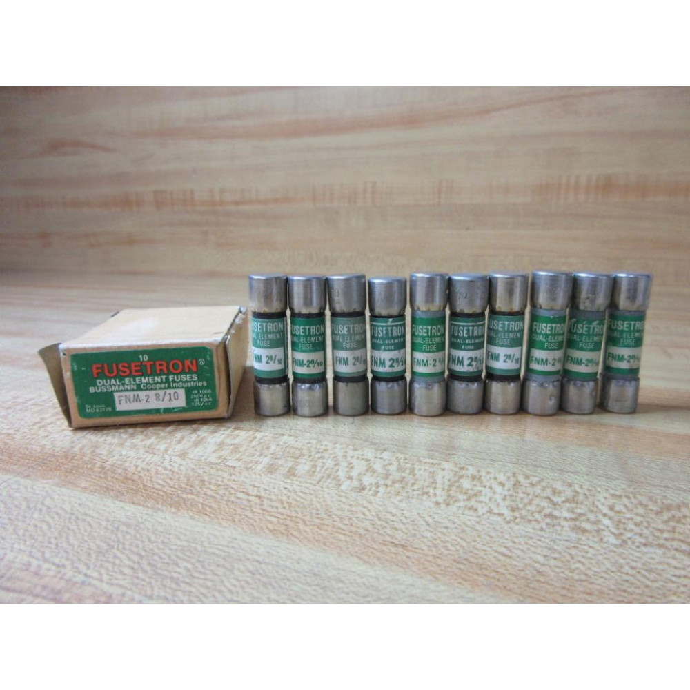 Buss FNM-2-810 Bussmann Fuse Cross Ref 6F180 (Pack of 10)