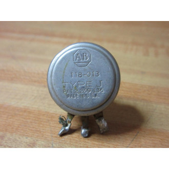 Allen Bradley 118-013 Potentiometer 118013 (Pack of 2) - Used