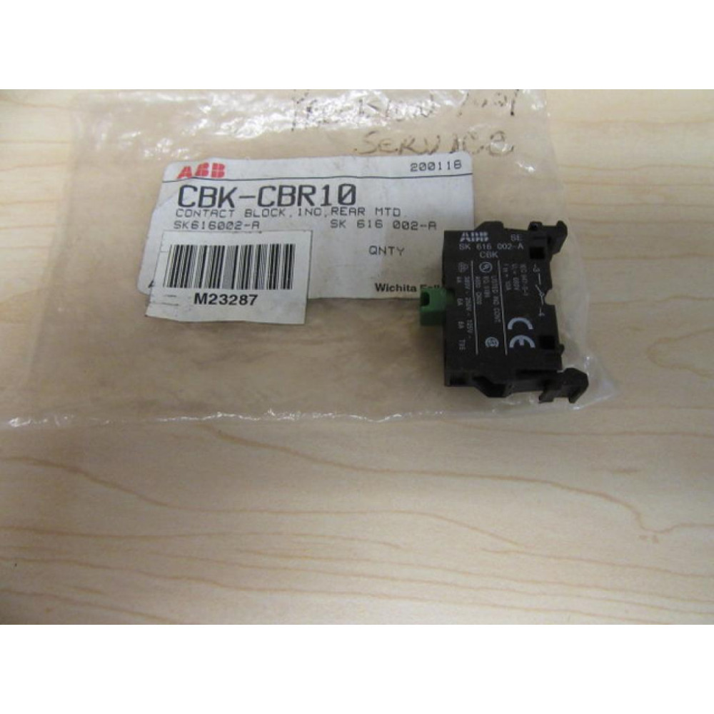 ABB CBK-CBR10 Contact Block