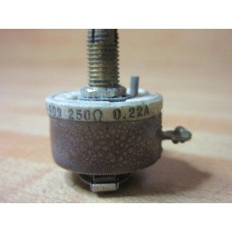 Ohmite 749-4500-009 Rheostat 250Ω 7494500009 - Used