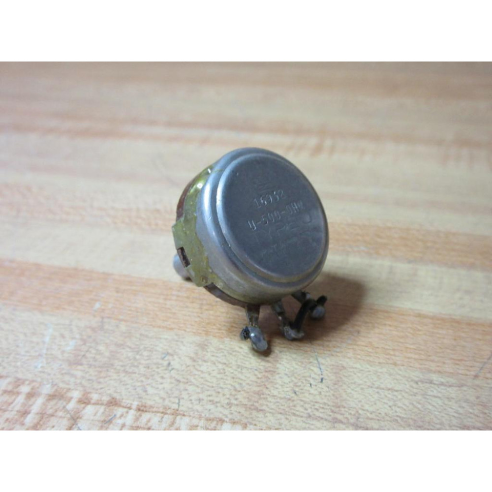 Allen Bradley 16932 Potentiometer U-500-OHM - Used