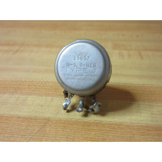 Allen Bradley 15057 Potentiometer U-5.0-MEG - Used