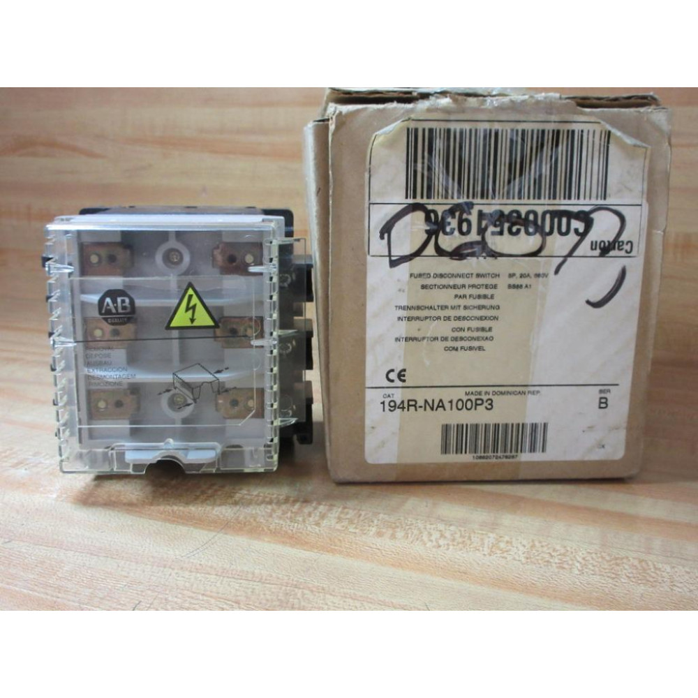 Allen Bradley 194R-NA100P3 Fused Disconnect Switch