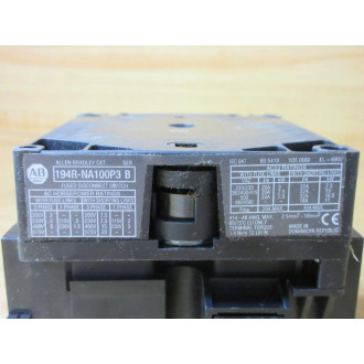 Allen Bradley 194R-NA100P3 Fused Disconnect Switch