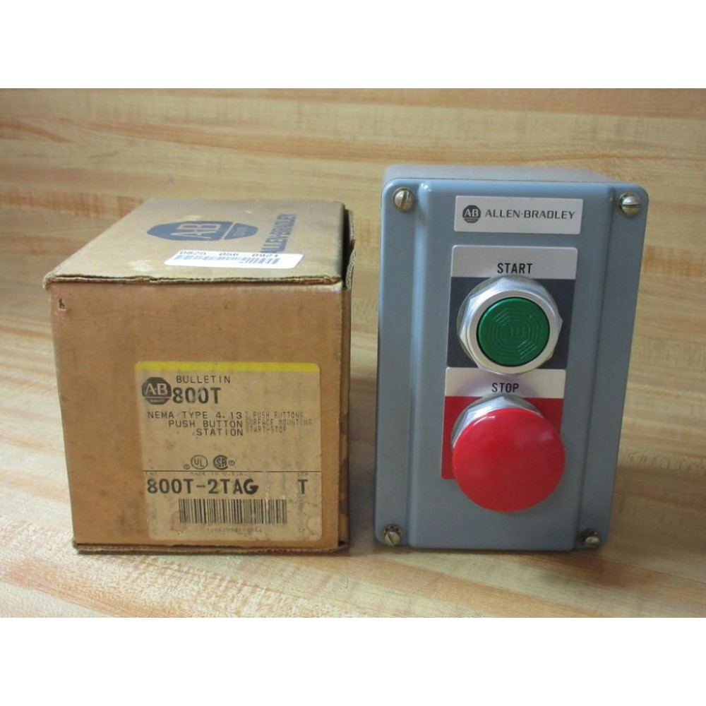 Allen Bradley 800T-2TAG Push Button Station 800T2TAG