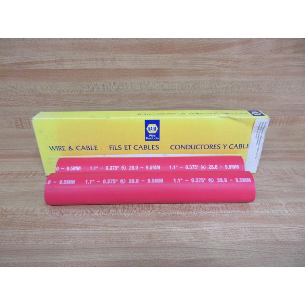Napa 727622 Heat Shrink Tubing (Pack of 2)