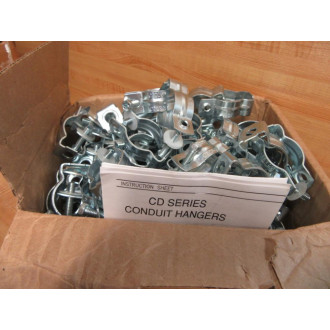 Erico Caddy CD2B37 Conduit Clamp wBuilt In Nut 1" (Pack of 100)