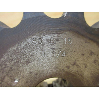 Generic 80B15 1-14 Sprocket 80B15 - Used