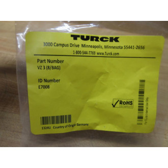 Turck VZ 3 (8BAG) Closure Cap Set E7008