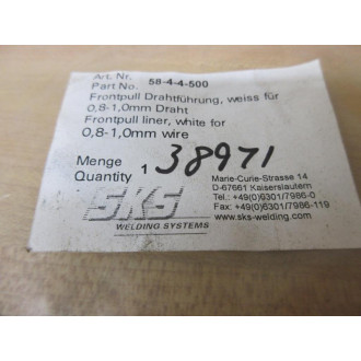 SKS Welding Systems 58-4-4-500 Torch Neck Liner 5844500