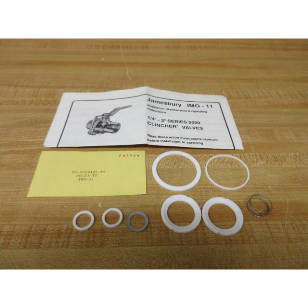 Jamesbury RKC23-TT Seal Kit 00-2020445-TT - New No Box