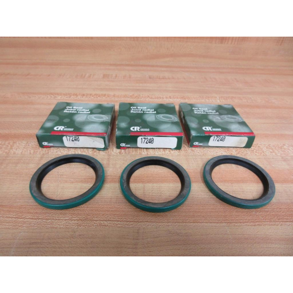 Chicago Rawhide 17240 SKF Oil Seal CR17240 (Pack of 3)