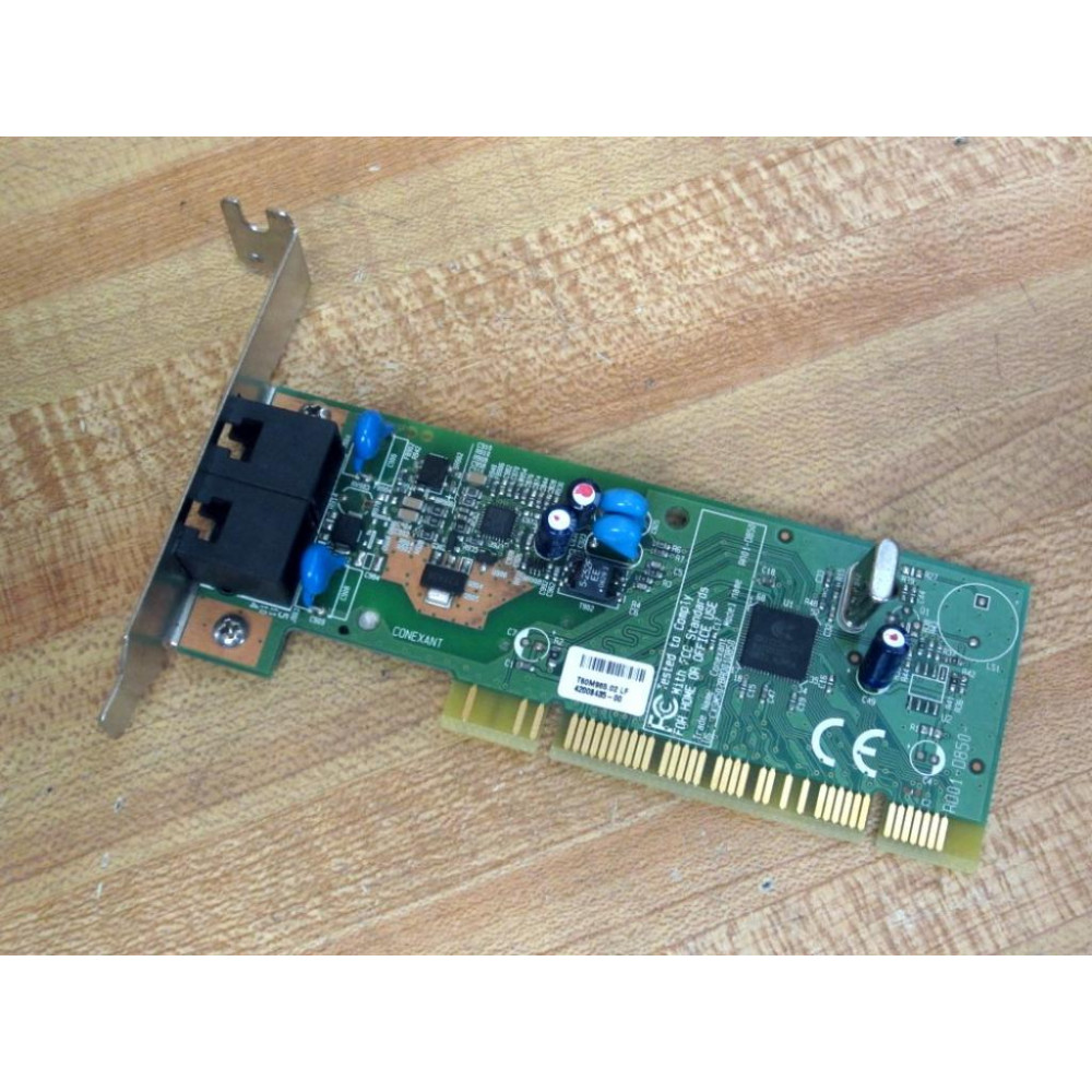 Conexant RD01-D850 PCI Modem Card RD01D850 WAdapter Bar - Used Conexant RD01-D850 PCI Modem Card RD01D850 WAdapter Bar - Used
