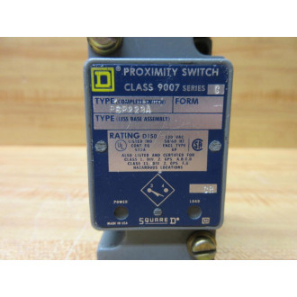 Square D 9007-PSP223A Proximity Switch PSP223A - Used