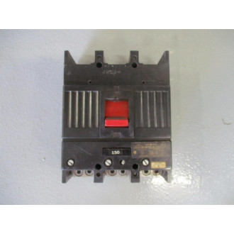 General Electric THJK436F000 Circuit Breaker 150 AMP - Used