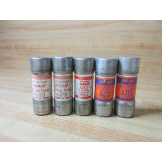 Gould Shawmut Ferraz AJT3 Mersen Amp-Trap Fuse (Pack of 5) - Used
