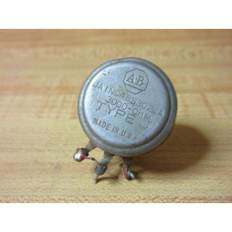 Allen Bradley JAIN048S302UA Potentiometer 3000-OHM - Used