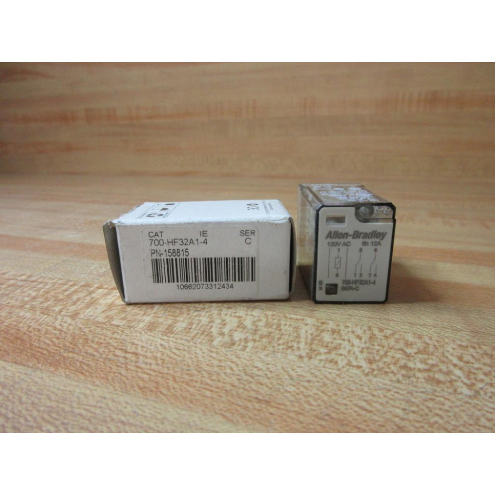 Allen Bradley 700-HF32A1-4-120V AC Relay 700-HF32A1-4-120VAC Series C