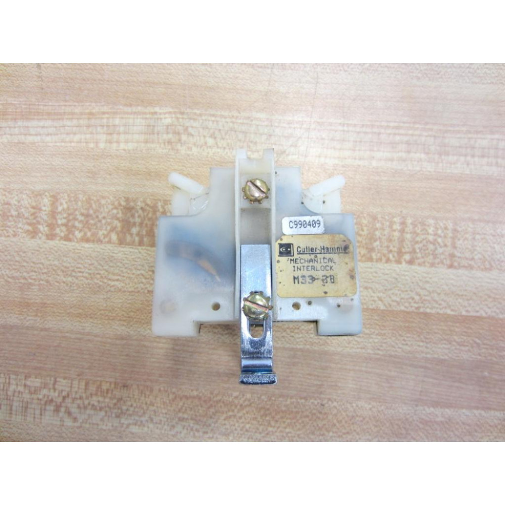 Cutler Hammer M33-3B Mechanical Interlock C990409 - Used