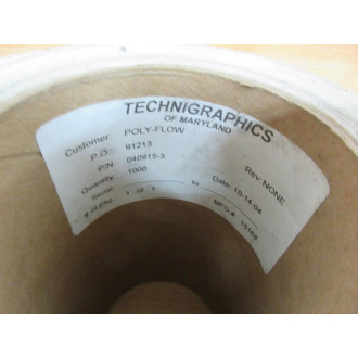 Technigraphics 040915-3 Label 0409153 - New No Box