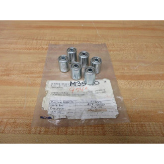 Misumi CNMR20-25 Miniature Conveyor Rollers CNMR2025 (Pack of 6)