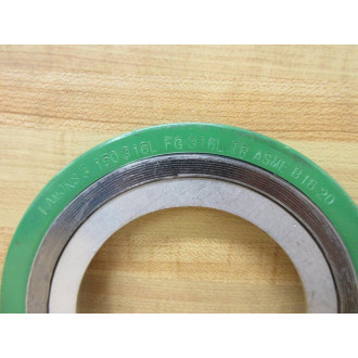 Lamons 3 150 316L FG 316L IR ASME B16 20 Spiral Wound Gasket (Pack of 2) - New No Box