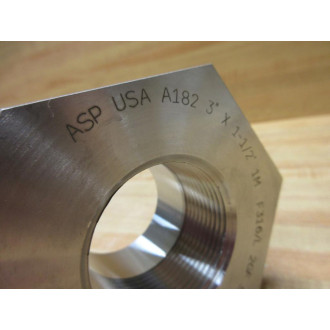 ASP 0A3436.5C Stainless Steel Hex Bushing A182 - New No Box