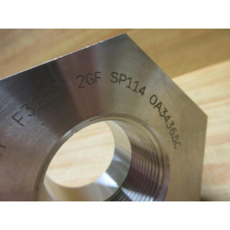ASP 0A3436.5C Stainless Steel Hex Bushing A182 - New No Box
