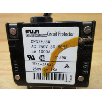 Fuji Electric CP32E5W Circuit Protector CP32E5W 5A 2P - New No Box