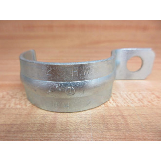 H.W. 2 H.W. Conduit Pipe Strap 2"  2HW (Pack of 6) - New No Box
