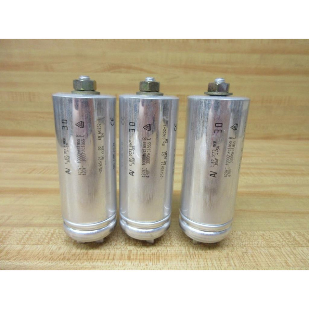 C.87.0CF3 MKP Capacitor C870CF3MKP (Pack of 3) - Used