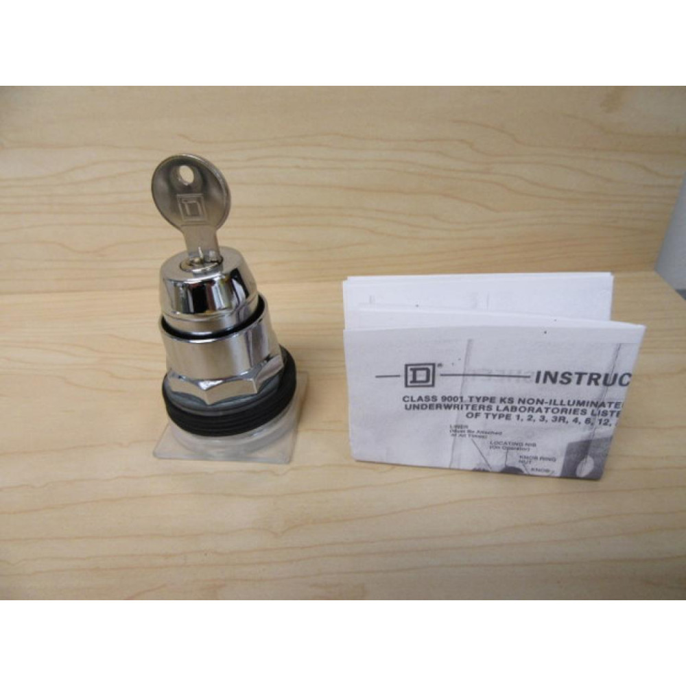 Square D KS34K1CH501 Selector Switch With Key - New No Box