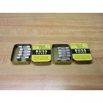 Buss AGW-6 Bussmann Fuse AGW6 Metal Strip Element (Pack of 10)