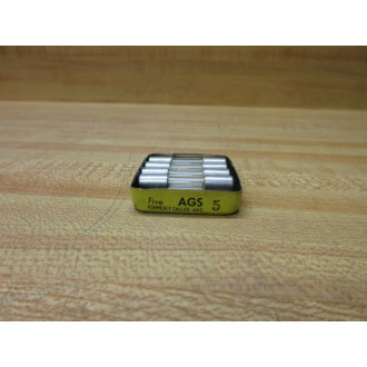 Buss AGS-5 Bussmann Fuse AGS5 Fine Wire Element (Pack of 10)
