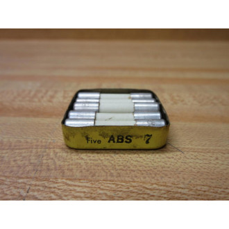 Buss ABS-7 Bussmann Fuse ABS7 White (Pack of 5)