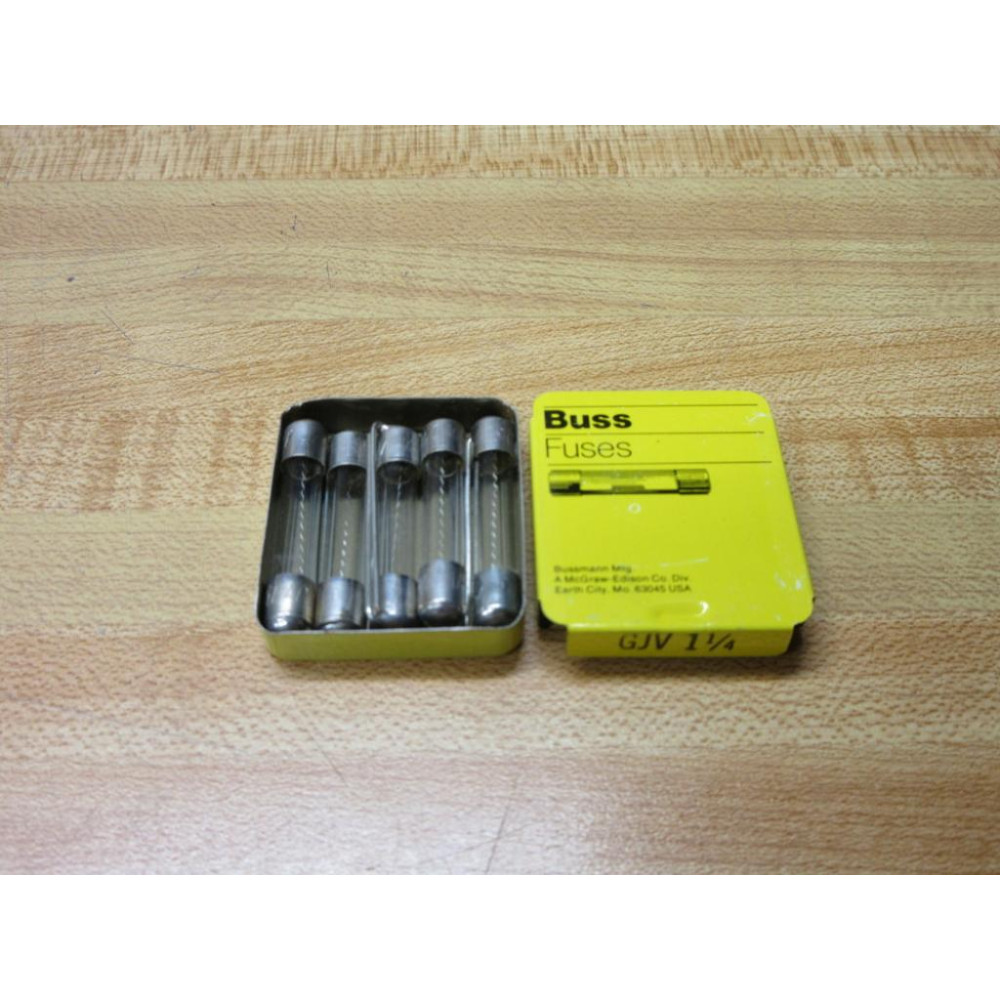 Buss GJV-1-14 Bussmann Fuse GJV114 (Pack of 5)