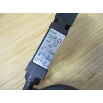 IDEC HS6B-03 Safety Switch HS6B03 Cable Length Varies - Used