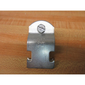 Thomas And Betts 34 EMT Pipe Clamp 34EMT Sets WHardware-Silver Color (Pack of 12) - New No Box