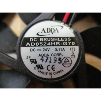ADDA AD0524HB-G70 Axial Fan AD0524HBG70 (Pack of 2) - New No Box