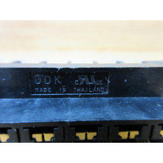 Fujikura America DDK18-BL Terminal Block DDK18 (Pack of 4) - Used