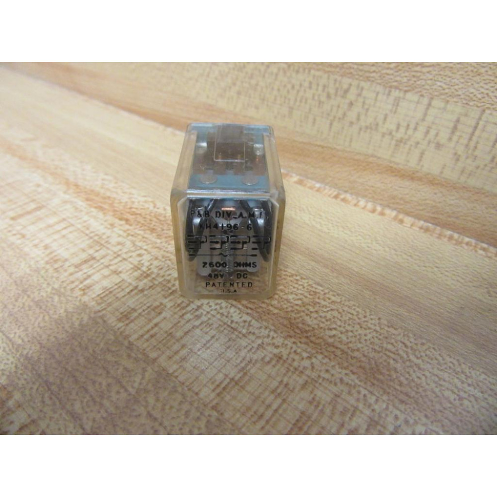 Potter & Brumfield KH4196-6-48V DC Relay KH4196-6-48VDC - Used