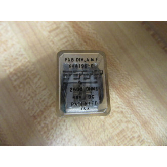 Potter & Brumfield KH4196-6-48V DC Relay KH4196-6-48VDC - Used