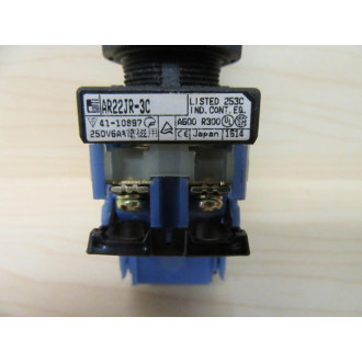 Fuji Electric AR22JR-3C Keyed Selector Switch - New No Box